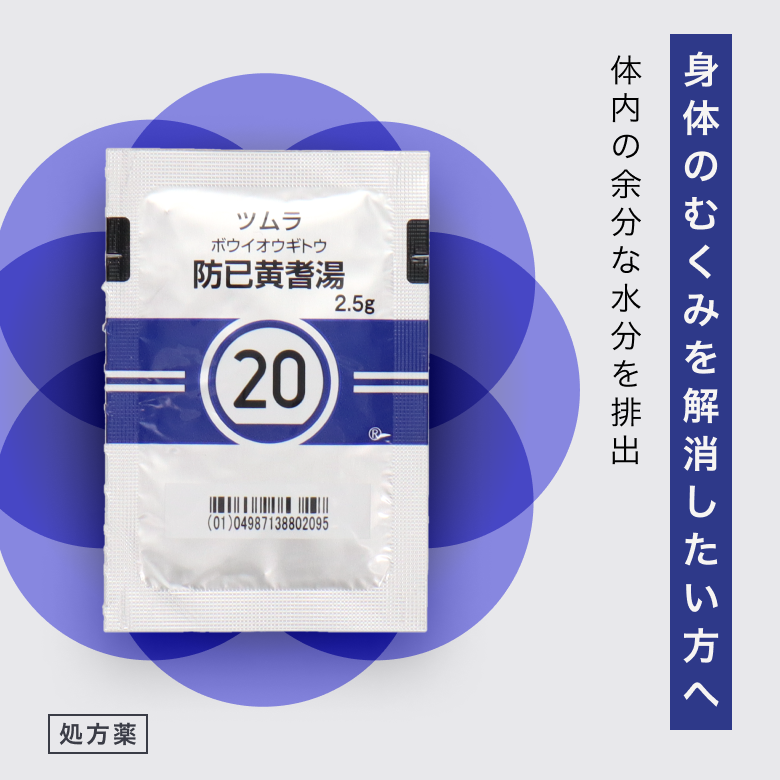 防已黄耆湯（ぼういおうぎとう）