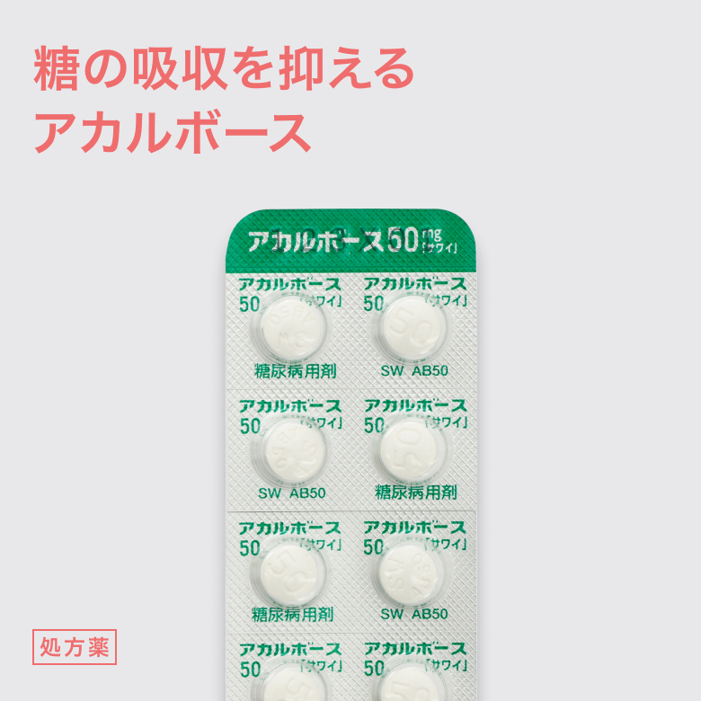 アカルボース50mg
