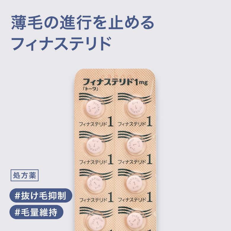 フィナステリド1mg(プロペシアGE)